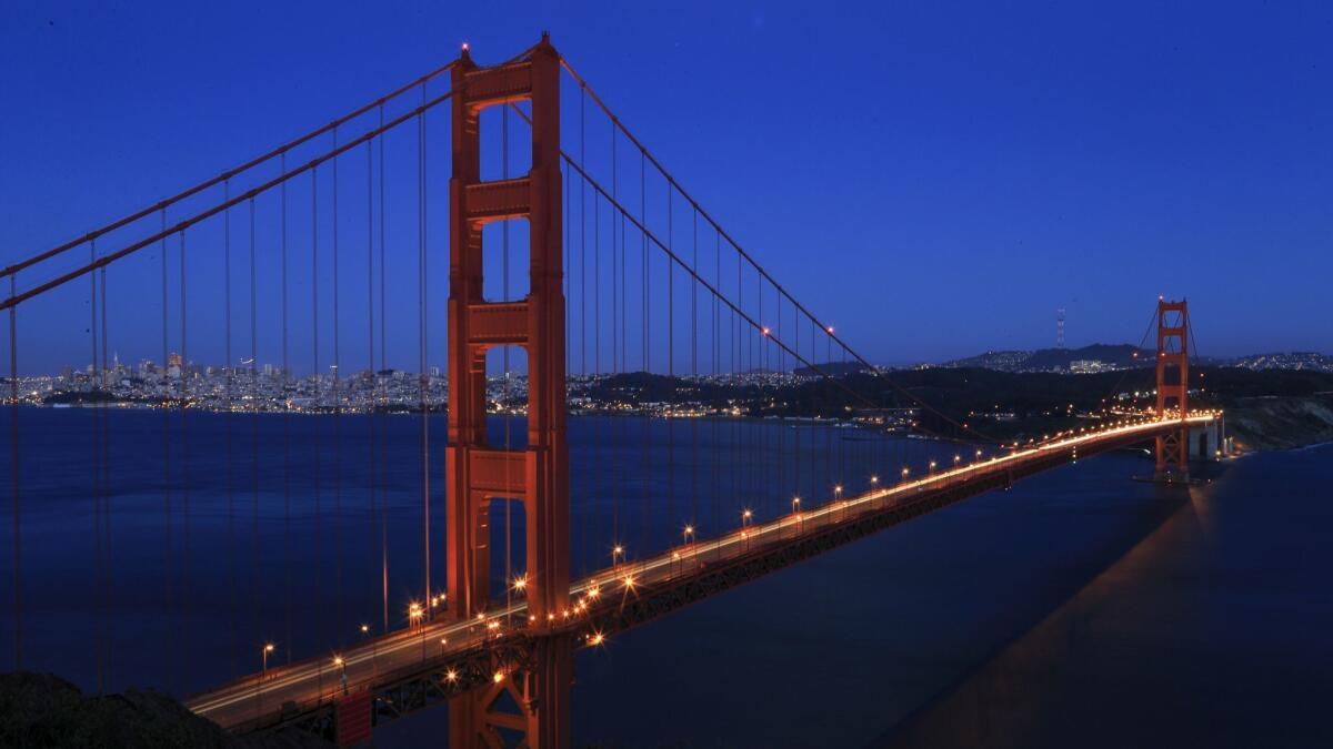 Flee north to get away from the heat. San Francisco's high on Friday is expected to be 75, dropping to 68 on Saturday.