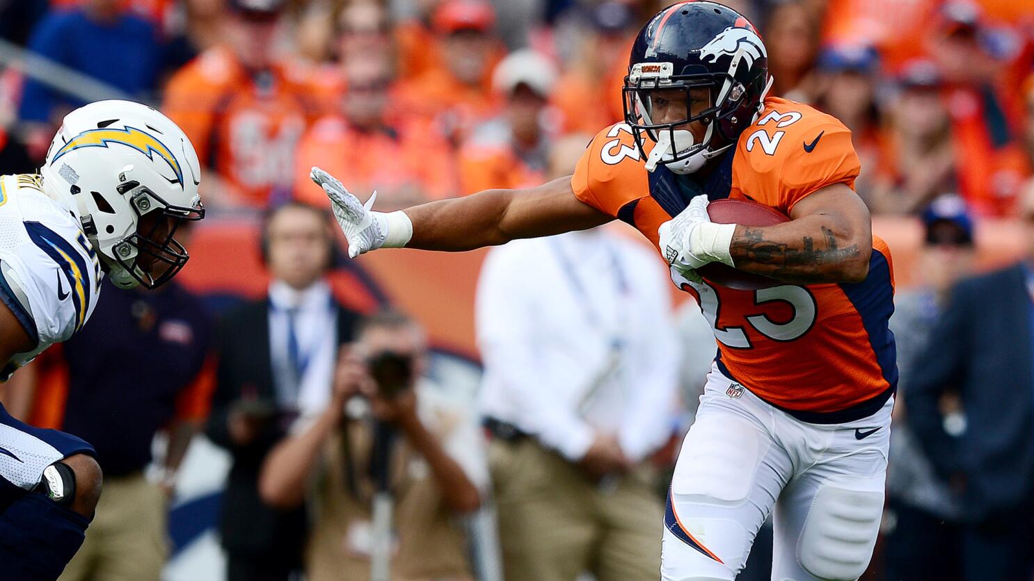 NFL notes: Broncos lose Devontae Booker to wrist injury for six weeks - Los  Angeles Times