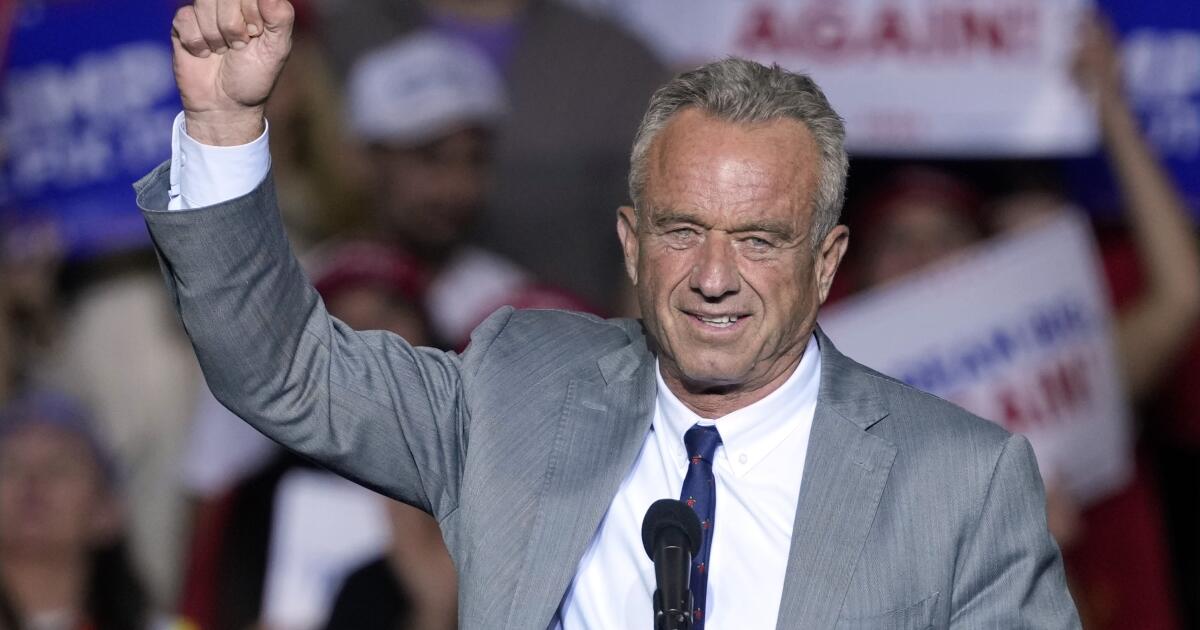 Letters to the Editor: I’m a polio survivor. RFK Jr. shouldn’t have say in the nation’s health policies