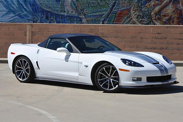 The Corvette 427 convertible has 505 horsepower and 470 pound-feet of torque coming from a 7-liter V-8 engine routing power to the rear wheels via a six-speed manual transmission.