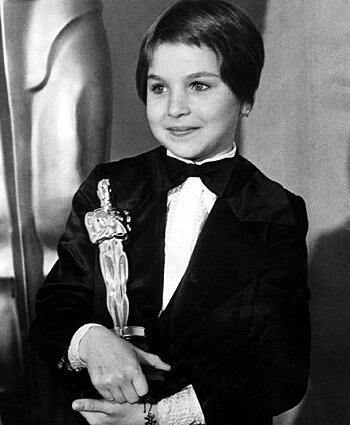 At the age of 10, Tatum O'Neal was the youngest person to ever win an Academy Award for her role in "Paper Moon."