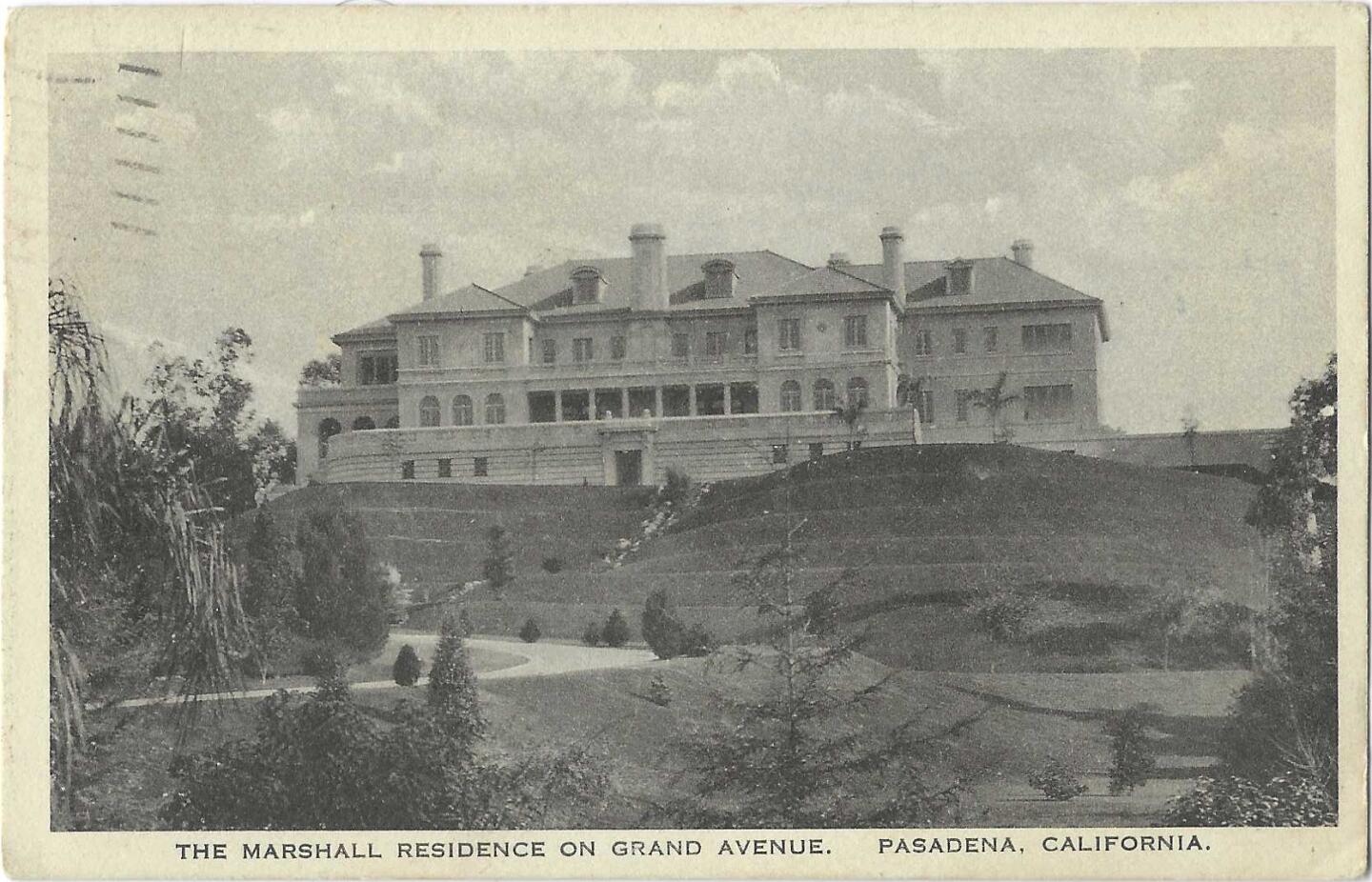 The Marshall Residence on Grand Avenue, Pasadena, California