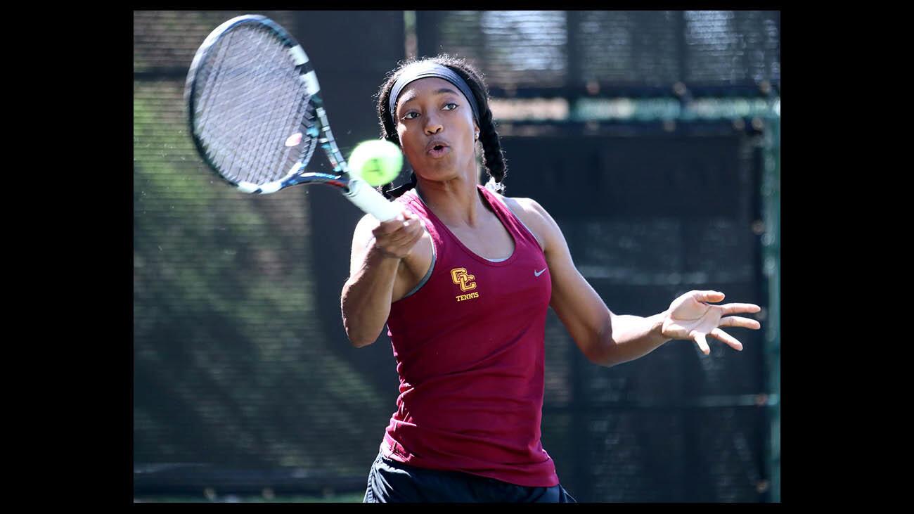 Photo Gallery: GCC Women's tennis vs. Santa Barbara City College