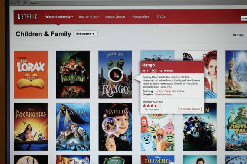 Netflix's streaming video on-demand service is a tough sell among some San Francisco consumers.
