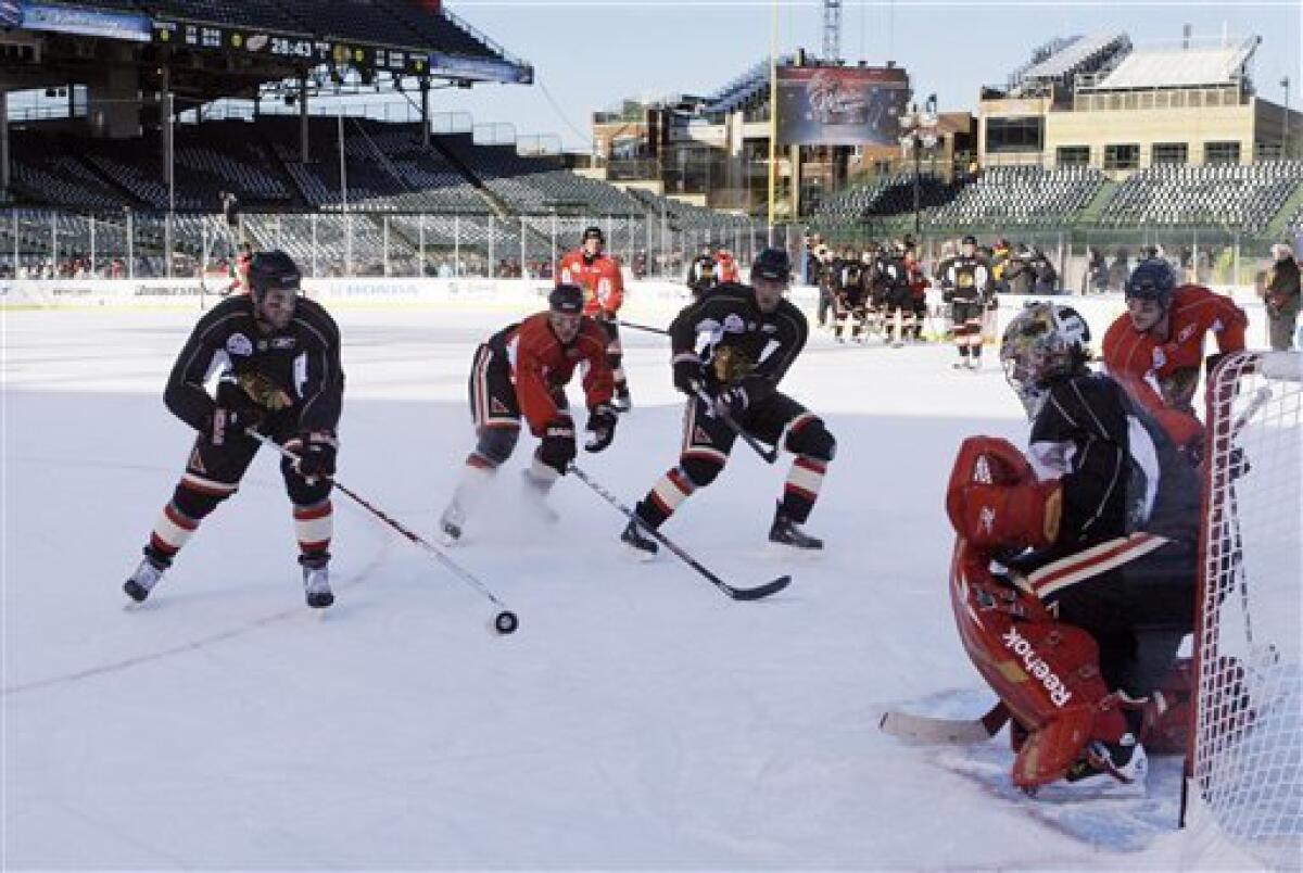 Two Chicago Blackhawks rivals meet in the Winter Classic