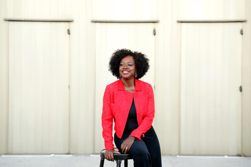 LOS ANGELES-CA-NOVEMBER 11 2020: Viola Davis is photographed at the Ahmanson Theatre in downtown Los Angeles on Wednesday, November 11, 2020. (Christina House / Los Angeles Times)