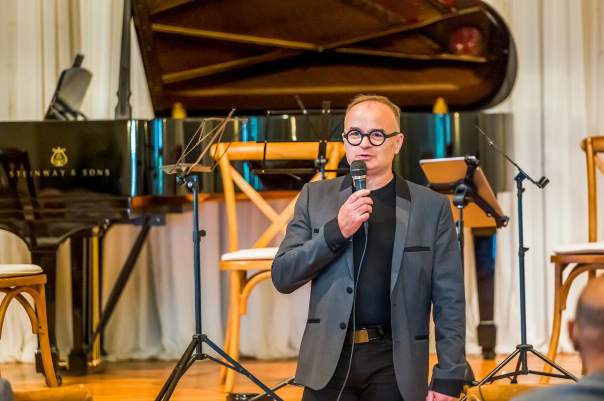 Le Salon de Musiques founder Francois Chouchan