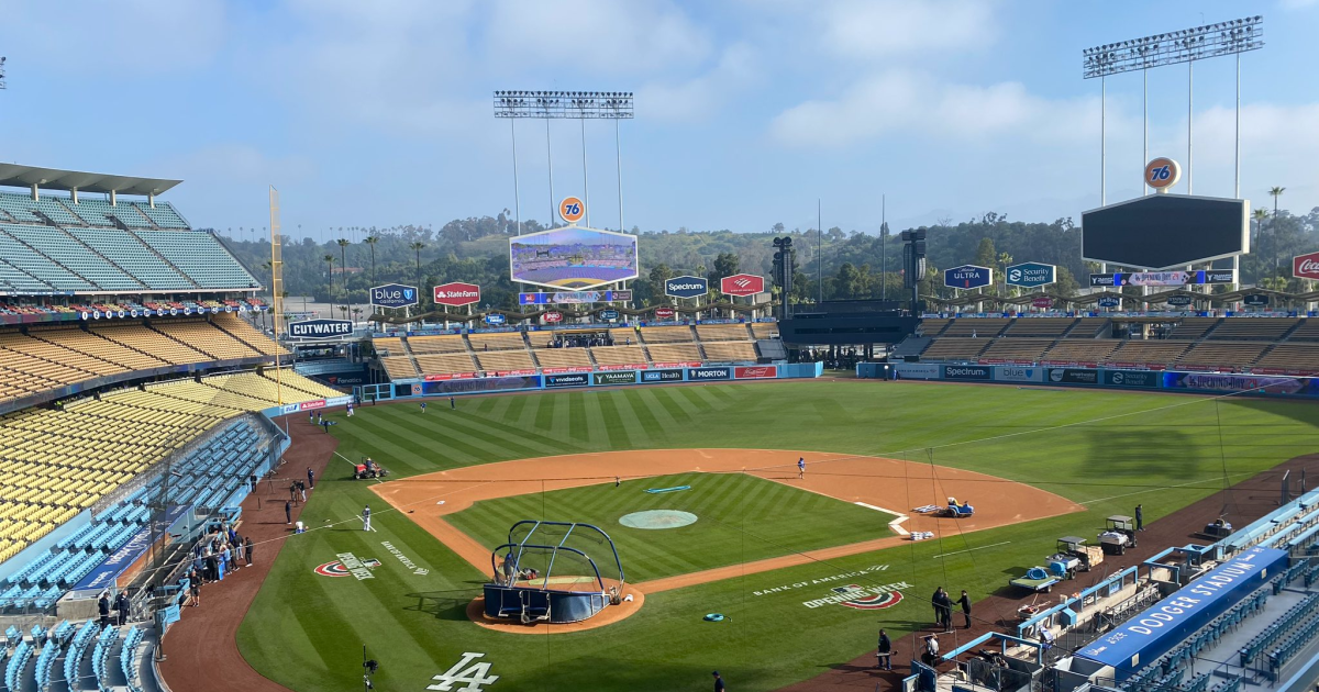 How much are two tickets to a World Series in LA? Thousands