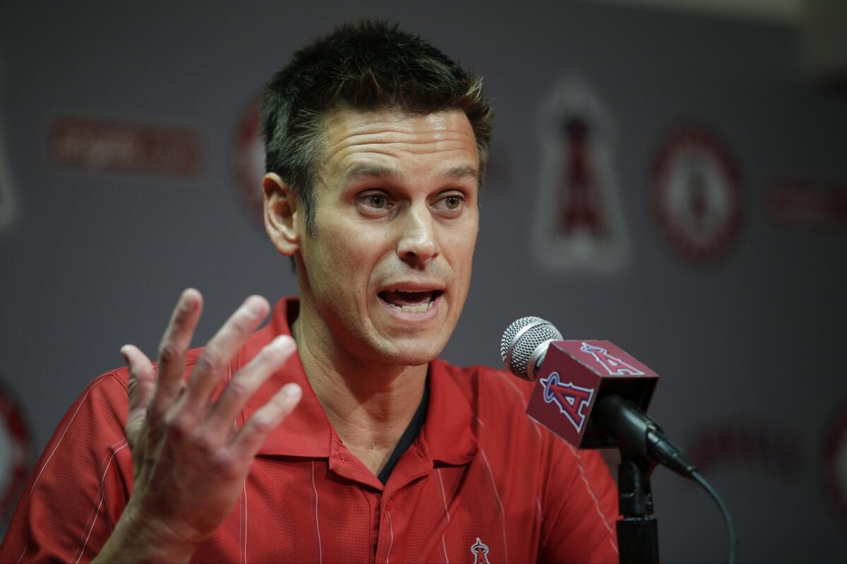 General Manager Jerry Dipoto resigned on Wednesday after 3 1/2 years with the Angels after tensions with the coaching staff.