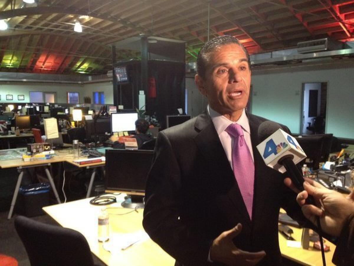 Mayor Antonio Villaraigosa discusses his plan to bring more attention and funding to the Los Angeles tech scene known as Silicon Beach.