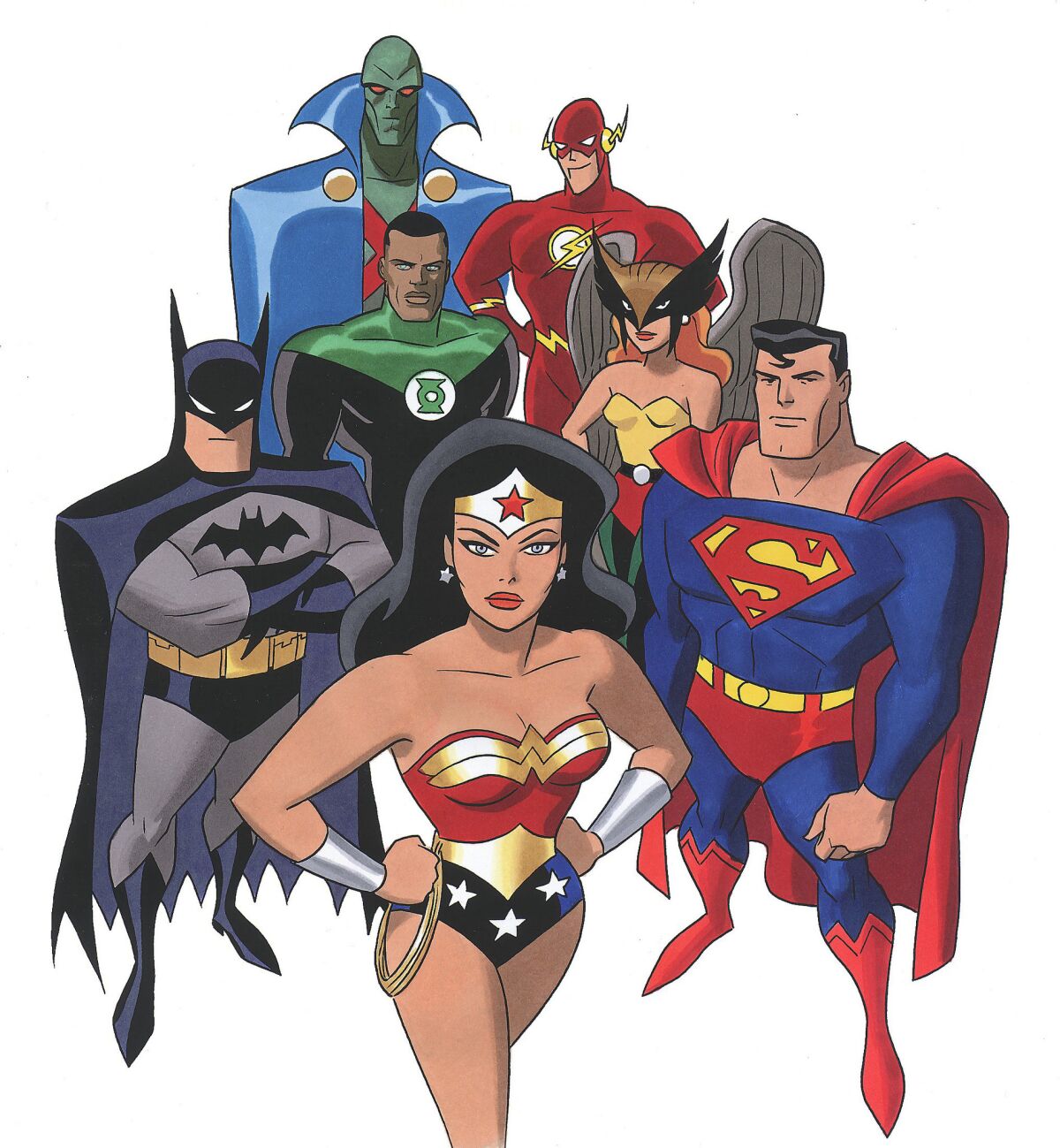 The Justice League. (Cartoon Network)
