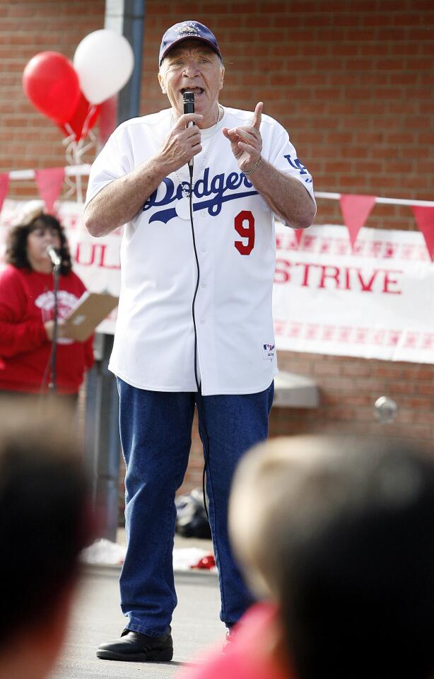 Horace Mann Elementary pep rally for California State Testing