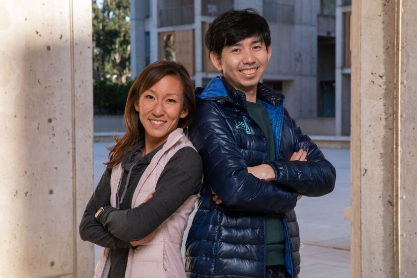 Salk researchers Kay Tye and Hao Li