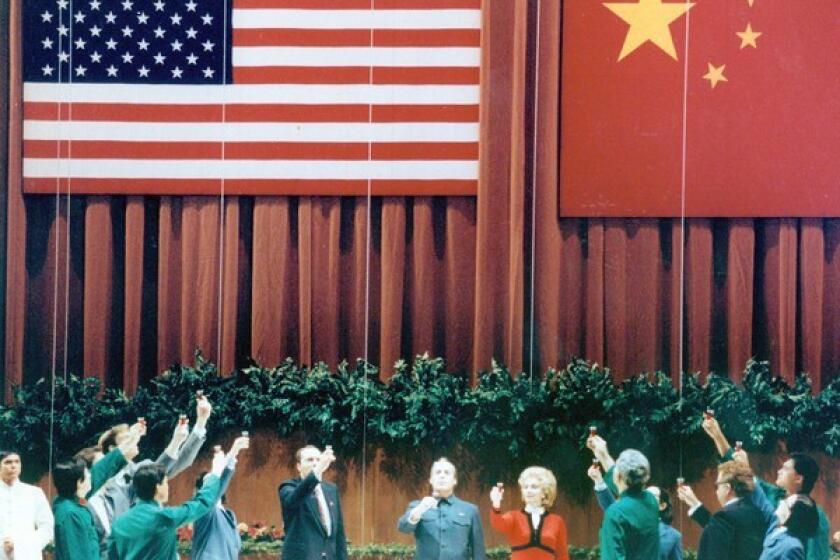 Last seen locally in this 1990 Los Angeles Music Center production, John Adams' "Nixon in China" is coming to Long Beach, Vancouver and the Met.