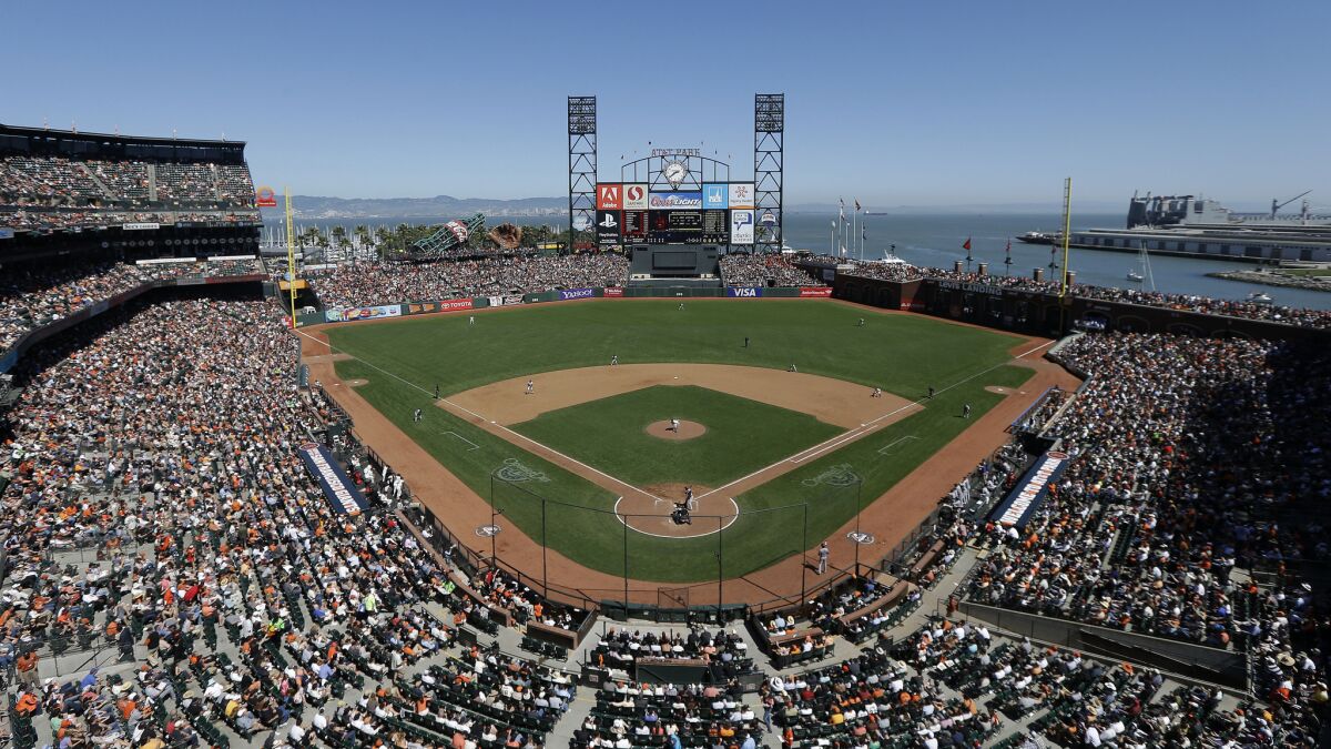 Smokeless tobacco use will be banned at AT&T Park among both players and fans starting next year.