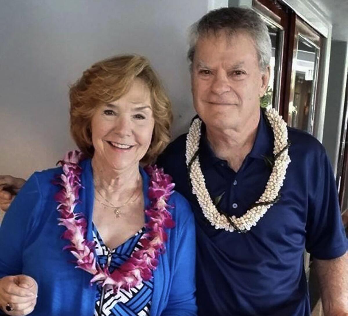 Frank Bonner and his wife Gayle