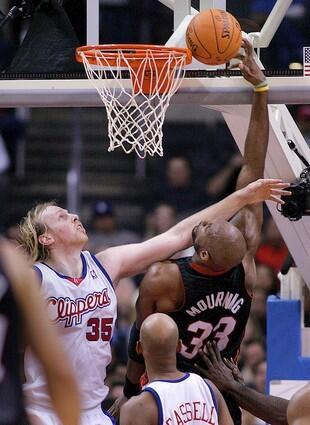 Clippers Chris Kaman Alonzo Mourning