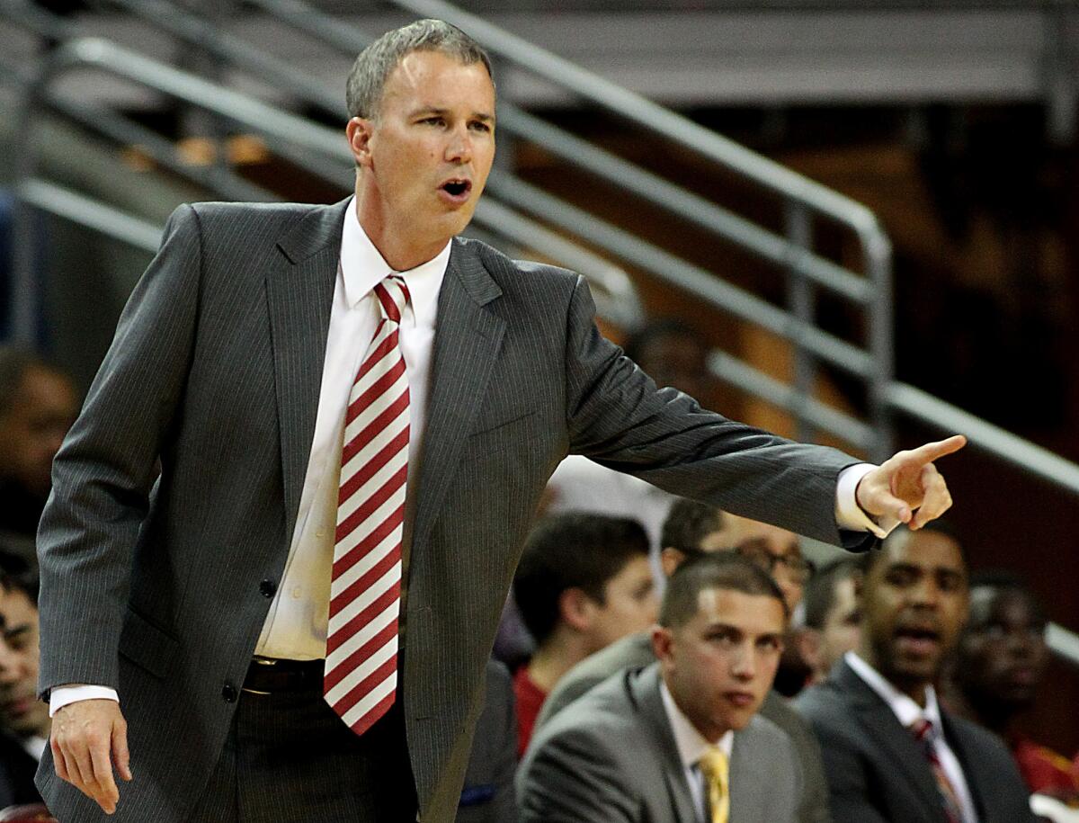 Andy Enfield enters his second season as coach at USC.