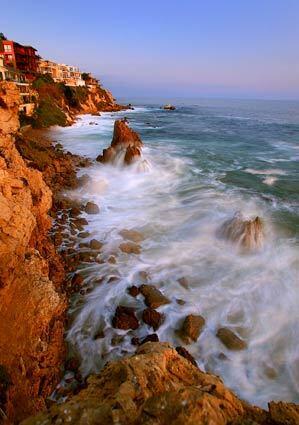 Southern California beaches: Corona del Mar-Newport Beach