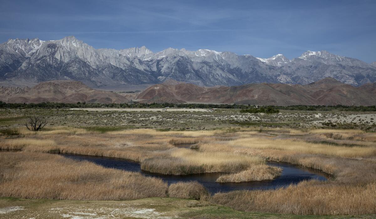 Under the new rule, the Clean Water Act’s protections would no longer apply to most small streams and wetlands, including those that are considered vital parts of drinking-water systems and fisheries. Above: Owens Valley.