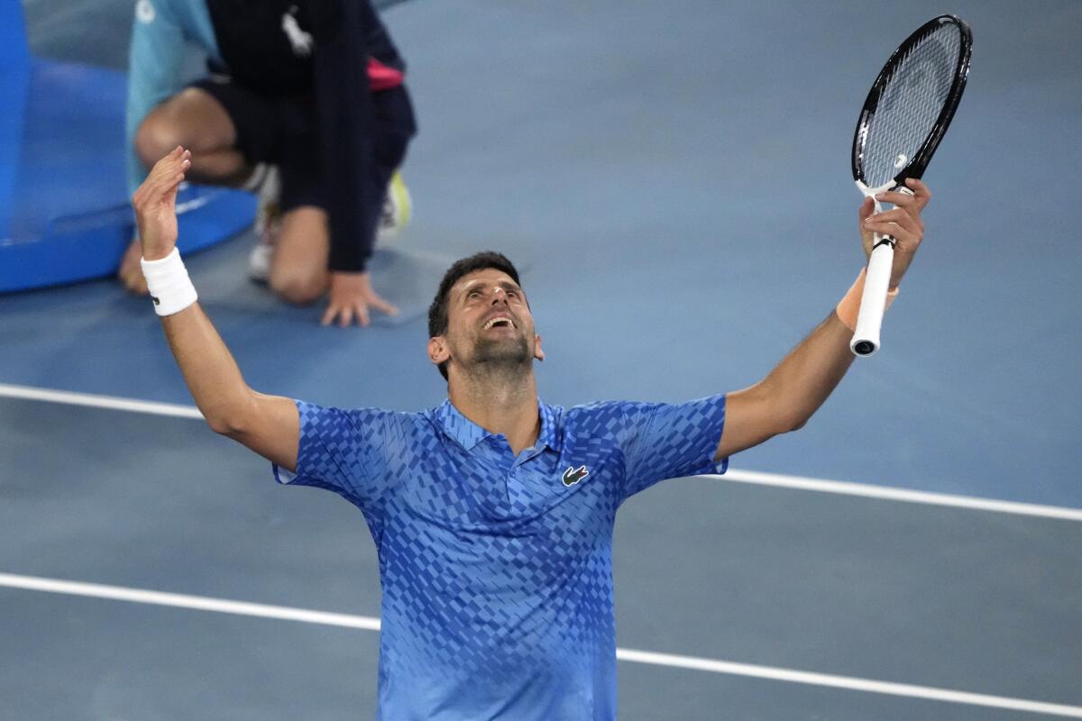 Djokovic breaks record for most consecutive Grand Slam tiebreaks