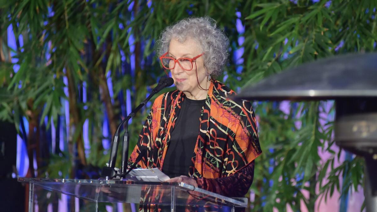 Margaret Atwood attends the Hammer Museum Gala in the Garden.