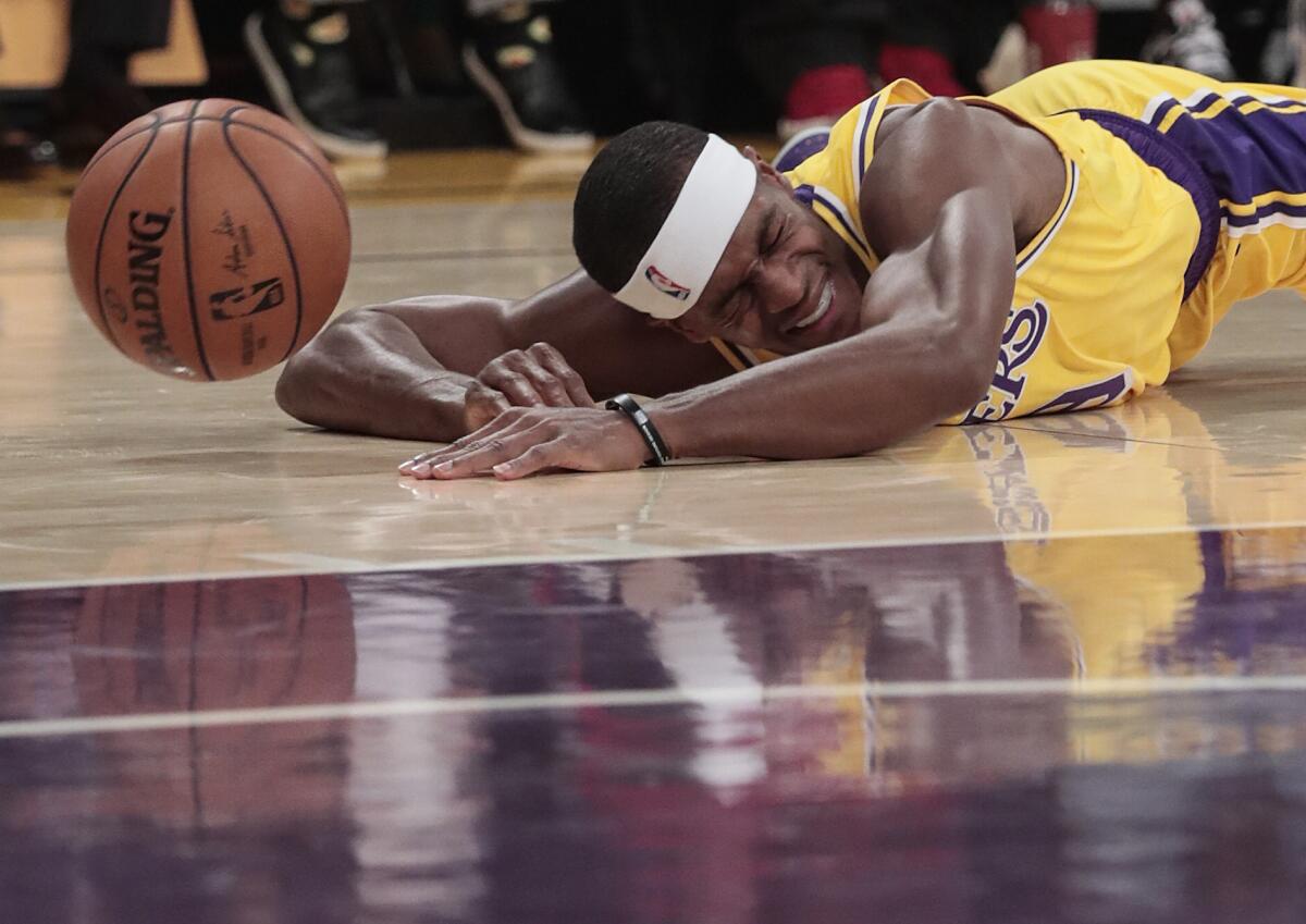 Rajon Rondo was either lucky or good to end up back with Lakers