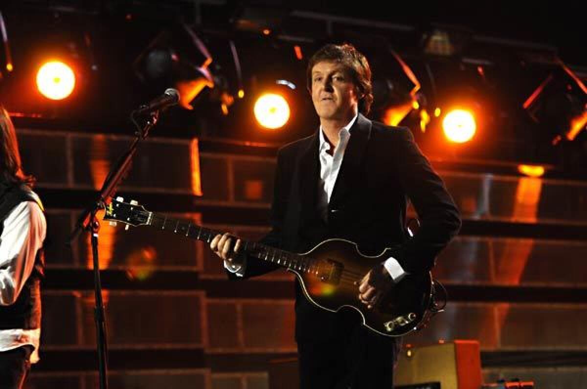The Beverly Hills Hotel & Bungalow can secure tickets to the Grammys, where Paul McCartney played last year.