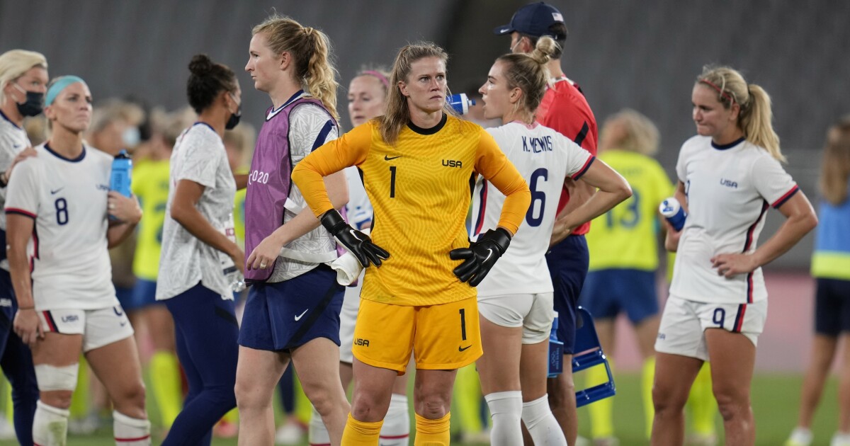 Tokyo Olympics Alyssa Naeher Uswnt Set To Face Netherlands Los Angeles Times Tokyo Olympics Alyssa Naeher Uswnt Set To Face Netherlands Los Angeles Times