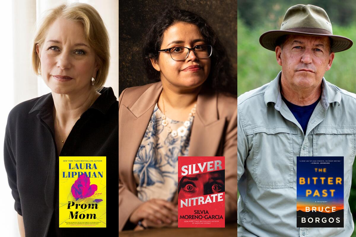 Authors Laura Lippman, Silvia Moreno-Garcia and Bruce Borgos