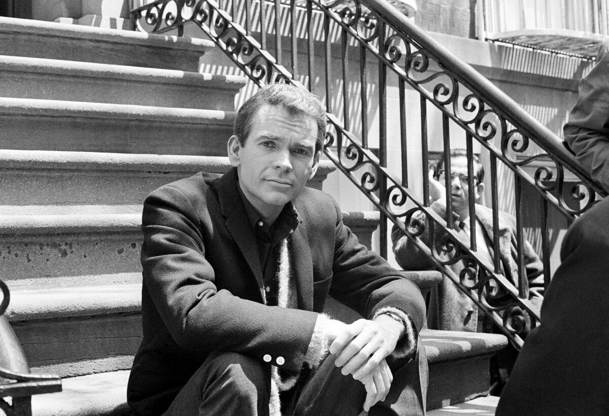 Actor Dean Jones poses for a photo while on set for the Warner Bros. film "Any Wednesday" in New York in 1966.
