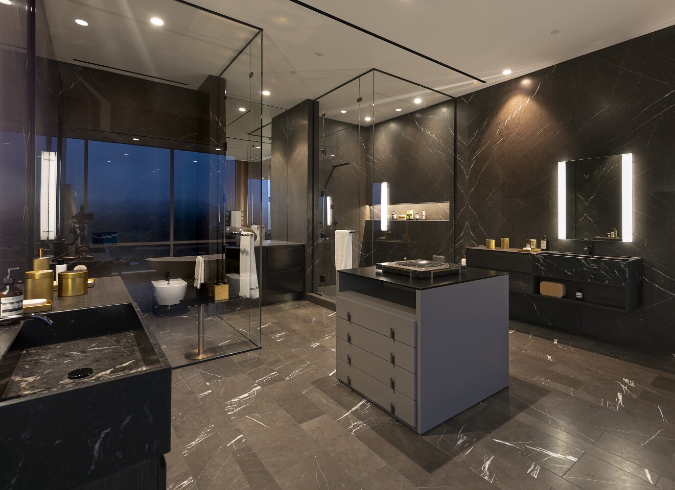 The Weeknd's penthouse at the Beverly West