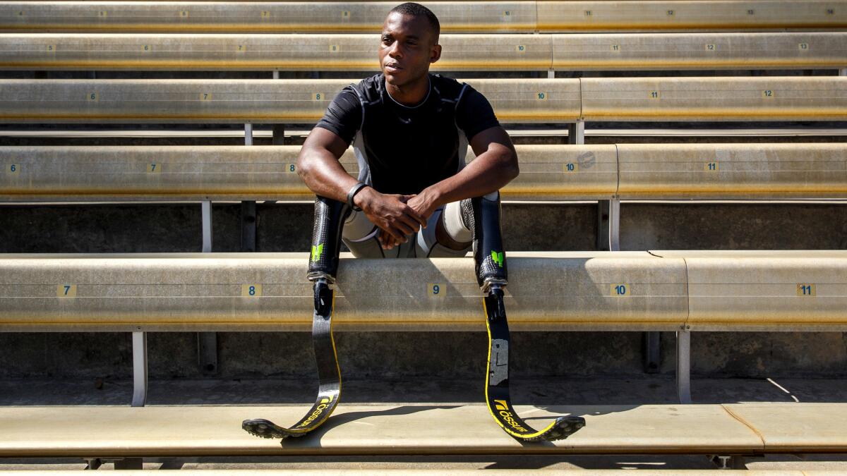 Blake Leeper ran a personal-best 45.52 seconds in the 400 meters on Friday to qualify for the semifinals at the national outdoor championships.