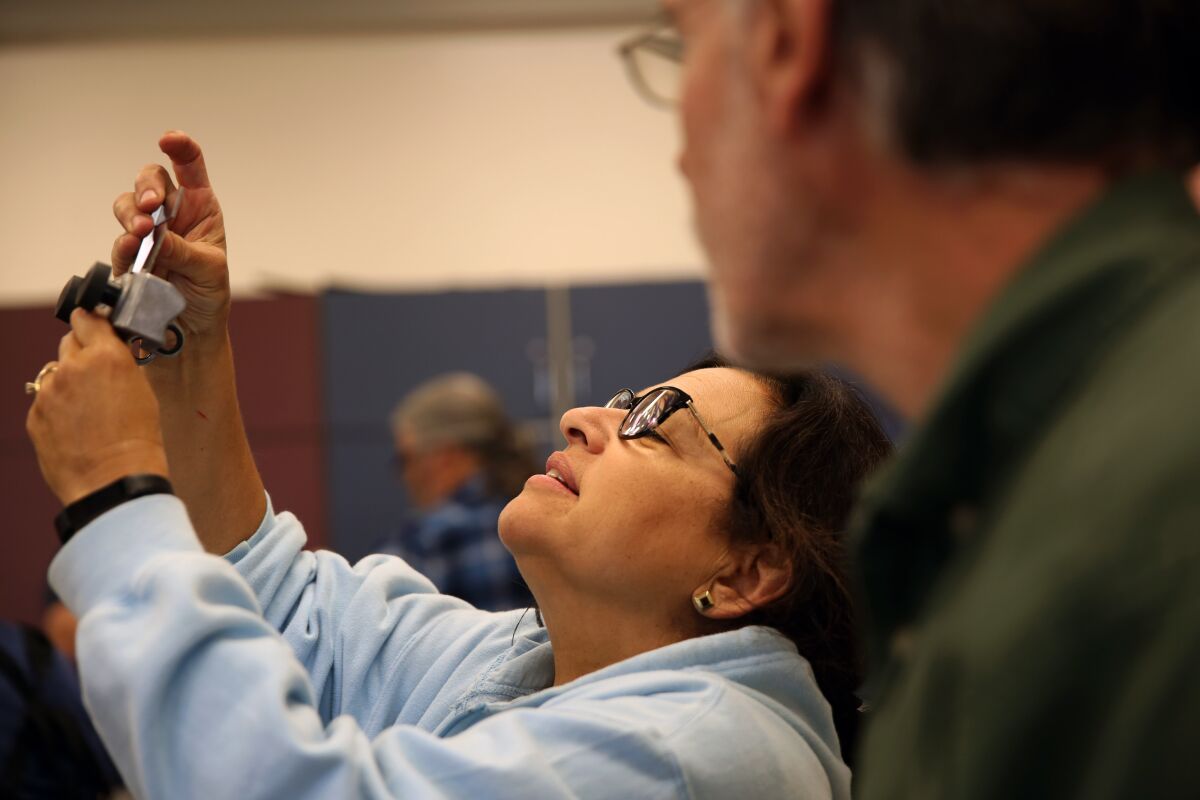 Woodworking class at Cerritos College