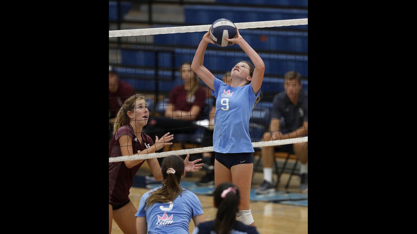 Photo gallery: Laguna Beach vs. Corona del Mar in girls’ volleyball