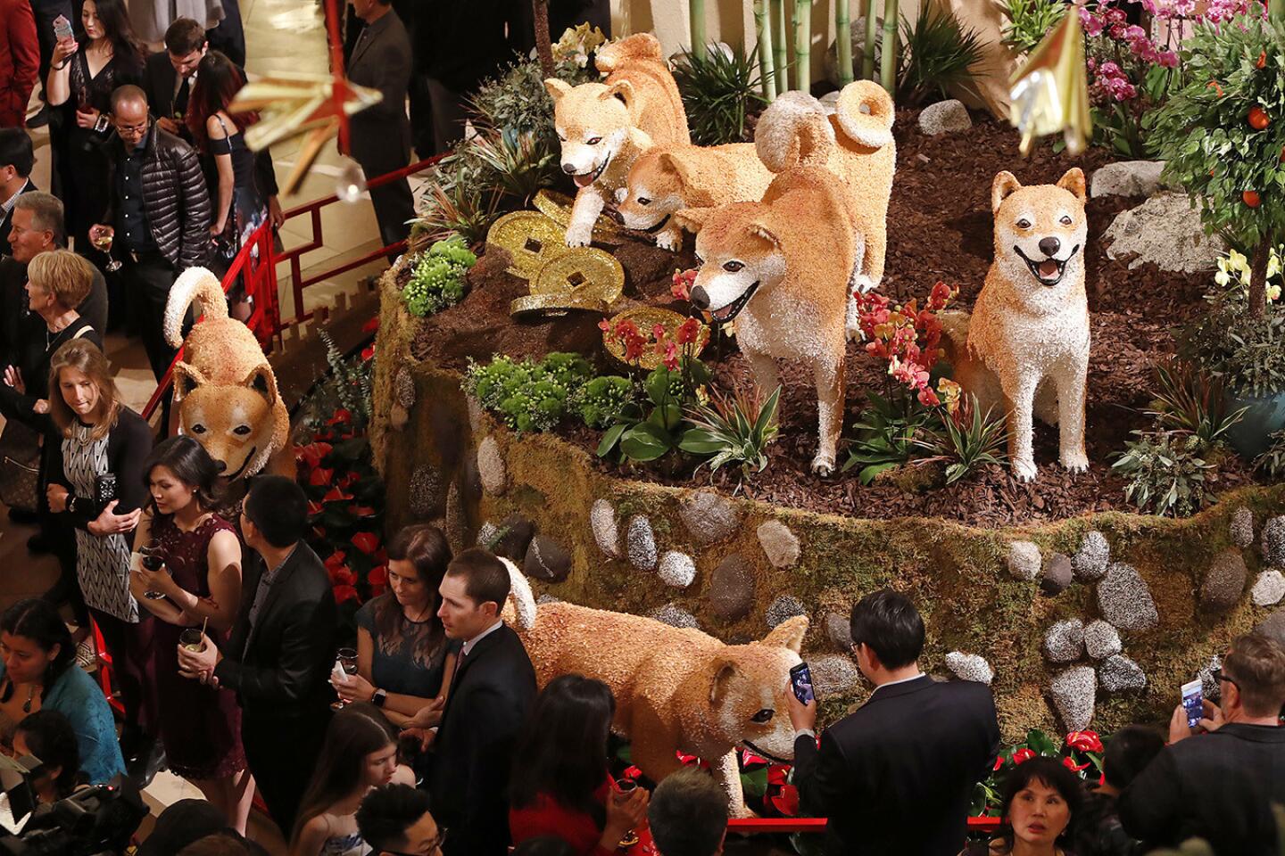 South Coast Plaza Celebrates the Year of the Dog #CNY2018