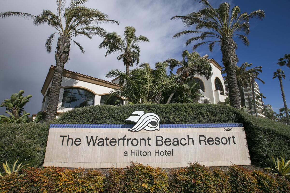 The Waterfront Beach Resort, a Hilton project, opened in Huntington Beach in 1990. 