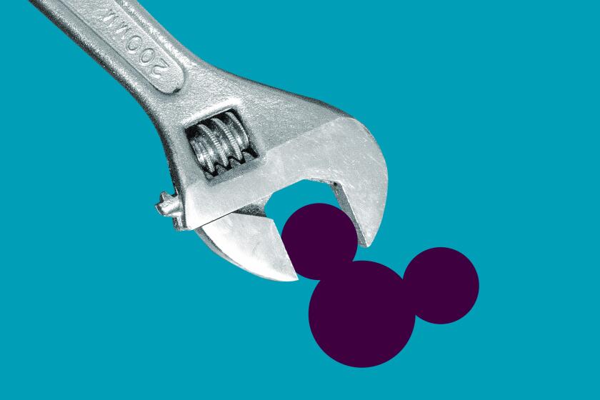 a wrench pulls at the ear of a mouse icon