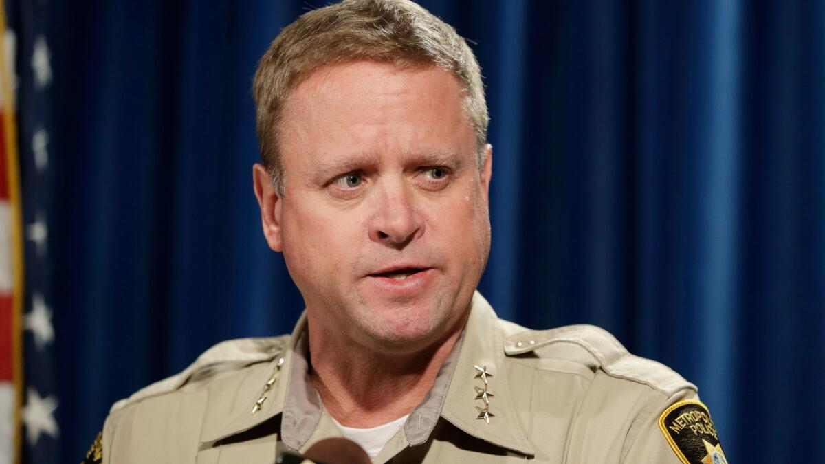 Las Vegas police Undersheriff Kevin McMahill urged anyone with information about Stephen Paddock's plans to open fire at the Route 91 Harvest Festival to call the FBI.