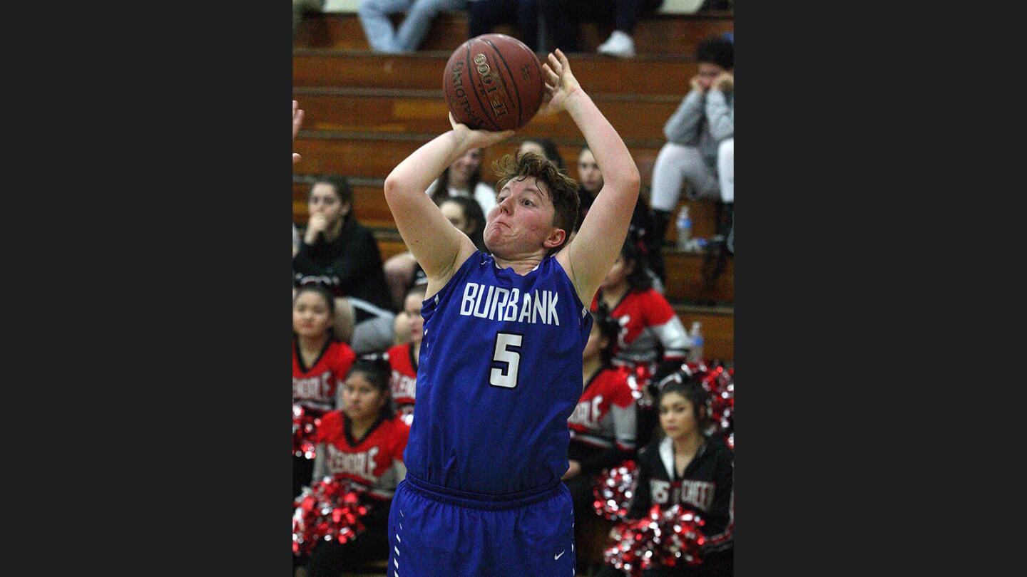 Photo Gallery: Glendale vs. Burbank in Pacific League girls' basketball