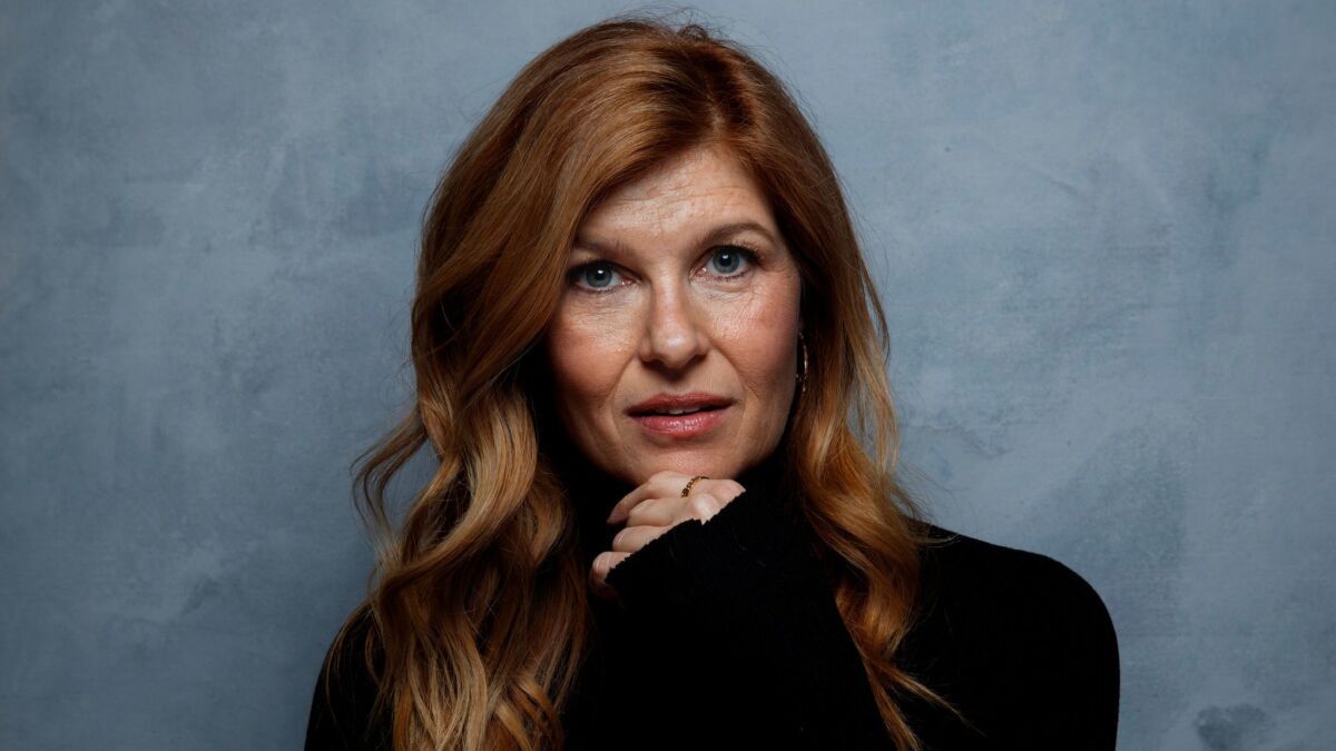 Actress Connie Britton, photographed in the L.A. Times photo studio during the Sundance Film Festival in 2017, stars in the Fox drama "9-1-1" from Ryan Murphy.
