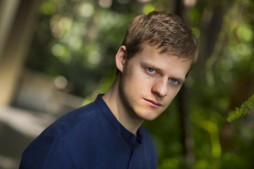 BEVERLY HILLS, CA., OCTOBER 29, 2018 ---Actor Lucas Hedges who has two awards season films in play: "Boy Erased" in which he stars as a teen who is going through gay conversion therapy, and in "Ben Is Back" as a drug addict. (Kirk McKoy / Los Angeles Times)