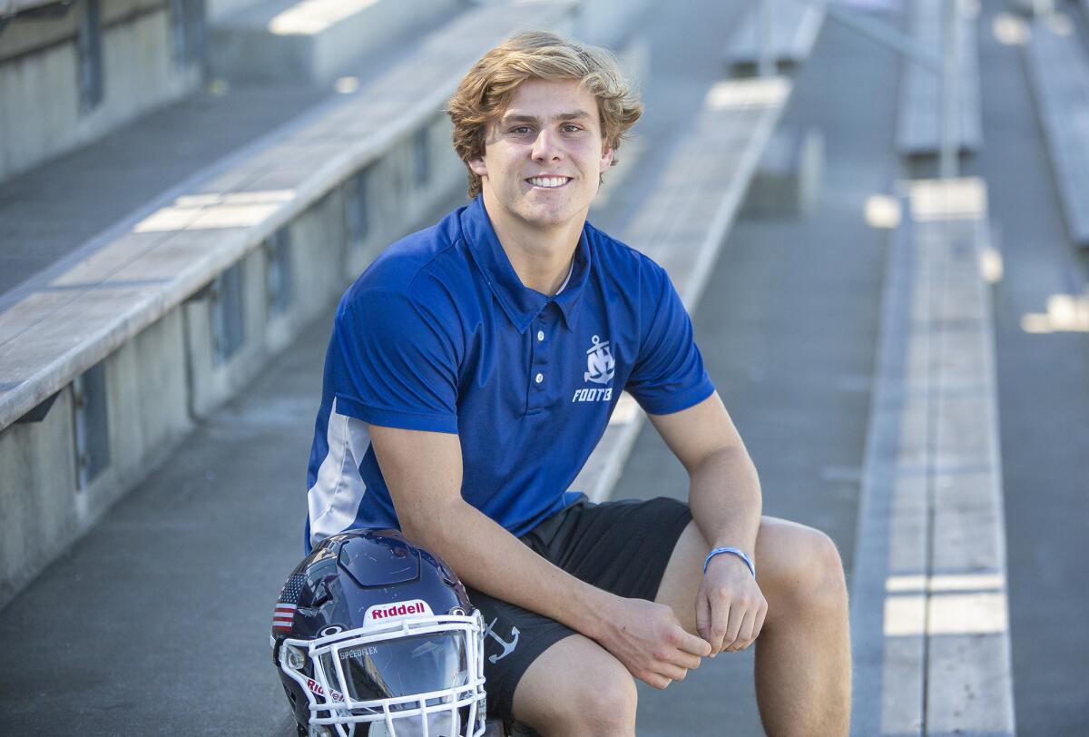 Justin McCoy has 835 all-purpose yards this season, leading Newport Harbor to its first 6-0 start since 1994.