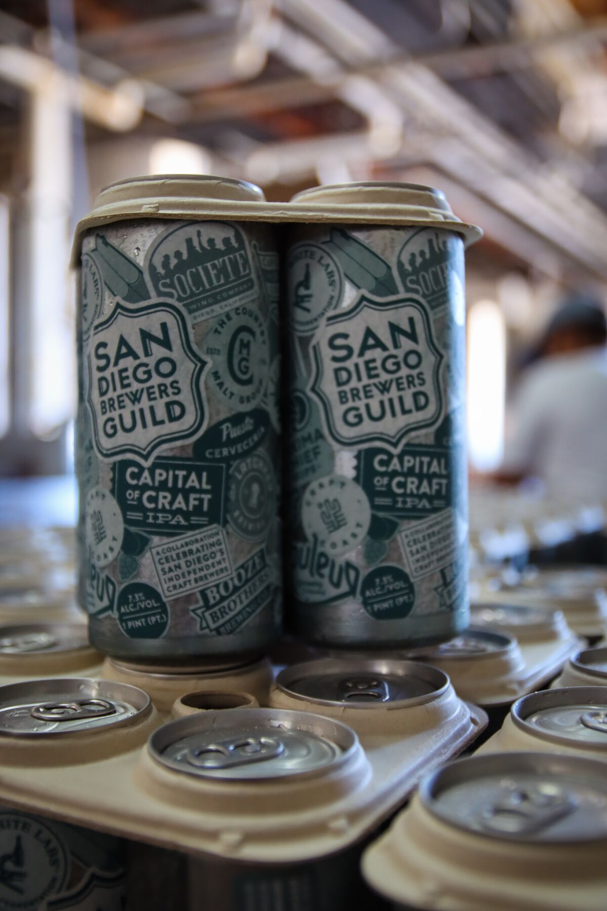 2021 Capital of Craft, an annual collaboration featuring eight breweries, is available in four-packs of 16-ounce cans.