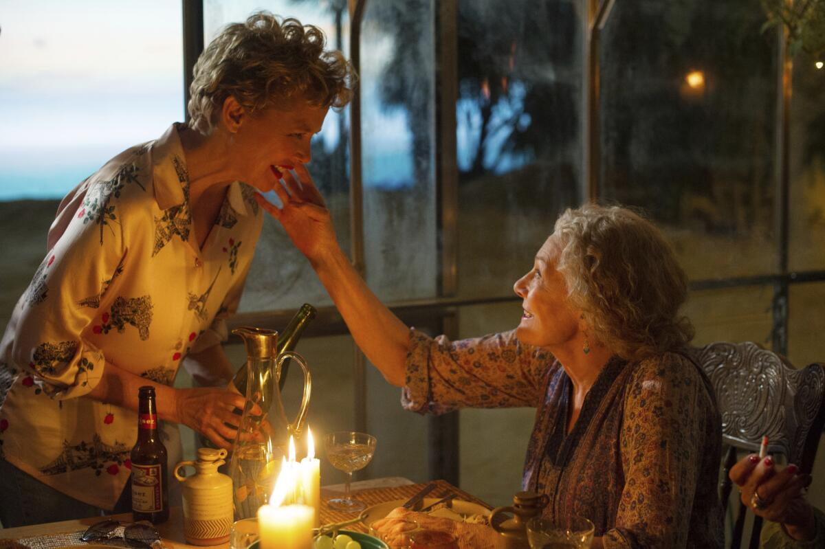 Annette Bening, left, and Vanessa Redgrave in "Film Stars Don't Die in Liverpool."