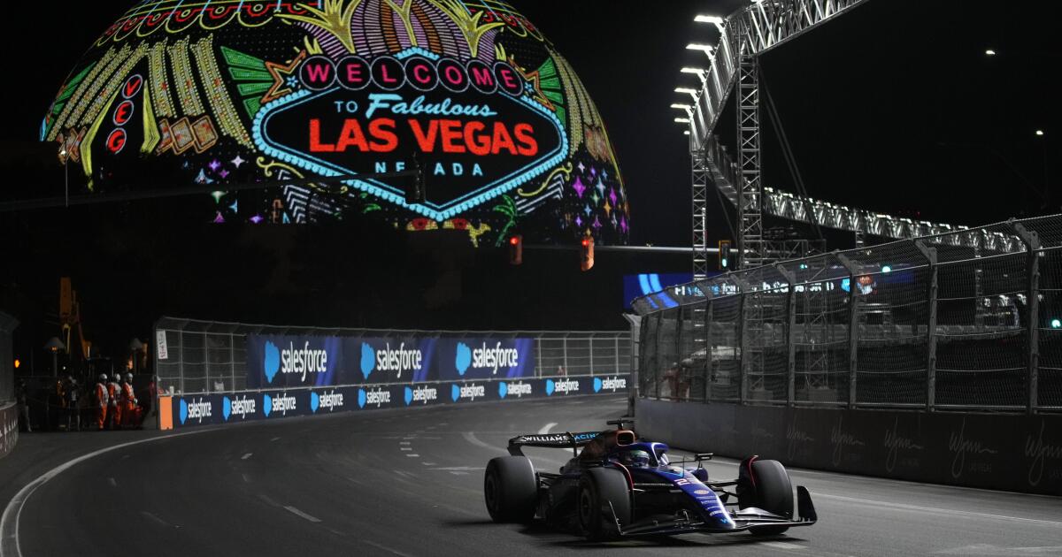 F1's Grand Prix Bolsters Ongoing Las Vegas Sports Boom –