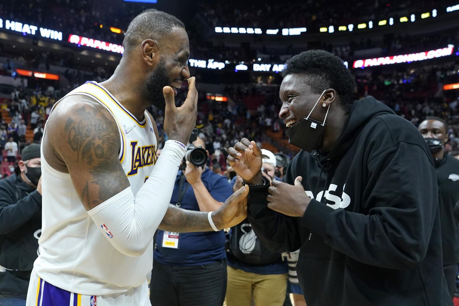 Open Floor podcast: LeBron's MVP chances and more Lakers questions