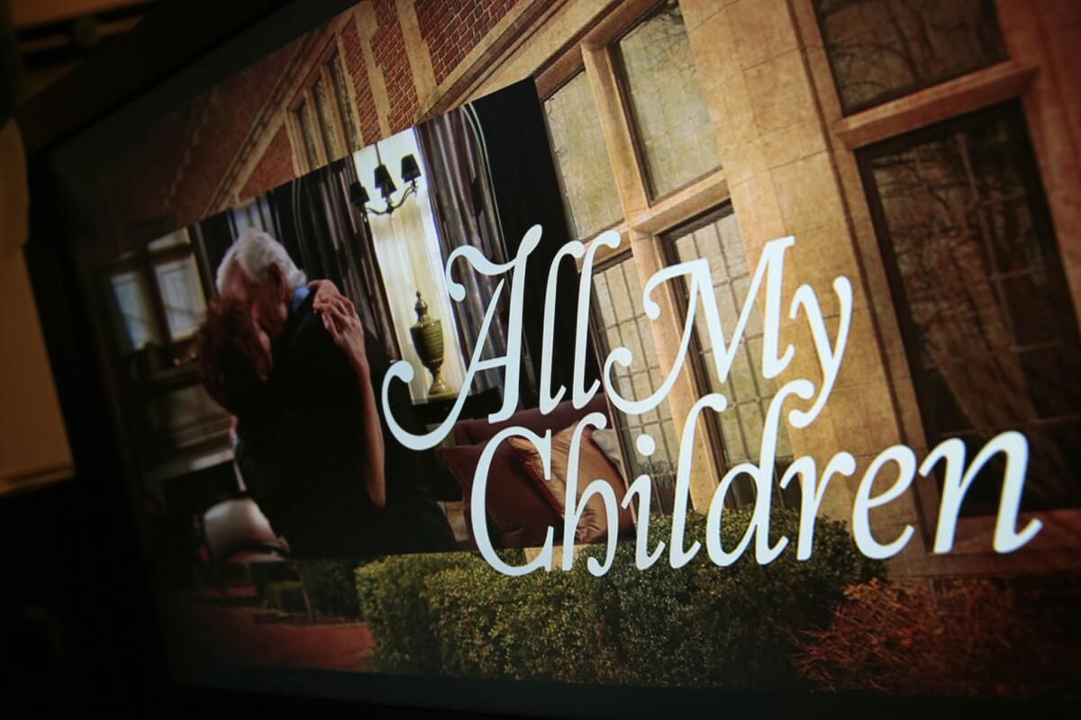 The future of the Internet version of the long-running soap "All My Children" has been thrown into question.
