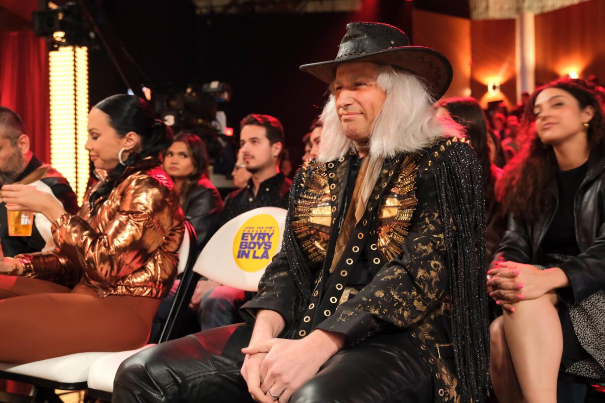 A photo of Andy Samberg playing James Goldstein in "John Mulaney presents: Everybody's in Los Angeles"
