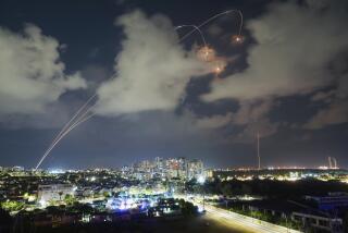 FILE - Israeli Iron Dome air defense system fires to intercept a rocket fired from the Gaza Strip, in Ashkelon, Israel, Thursday, Oct.19, 2023. Since Israel activated the Iron Dome in 2011, the cutting-edge rocket-defense system has intercepted thousands of rockets fired from the Gaza Strip. By Israeli military estimates, Hamas has already fired 7,000 rockets into Israel during the current war. (AP Photo/Tsafrir Abayov, File)